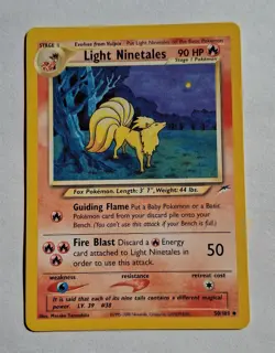 Pokemon - Light Ninetales - Neo Destiny 50/105 - Uncommon - LP - Image 1