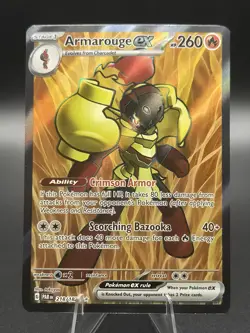 Armarouge ex 218/182 SV04: Paradox Rift Holo - Pokemon TCG - NM - Image 1