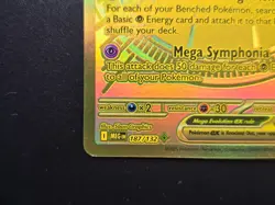 Mega Gardevoir EX Gold Pokemon Mega Evolution 187/132 Hyper Rare Full Art ME NM - Image 5