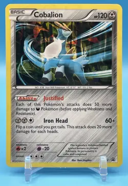 Cobalion - BW72 - Holo Rare - Cracked Ice - Black Star Promo - Pokemon - Image 1
