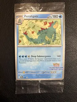 Pokemon 2024 Illustration Contest 3 Promos Sealed SVP213 SVP214 SVP215 - Image 1