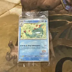 Pokemon Illustration Contest 2024 Promo SEALED Feraligatr Pikachu & Toxtricity - Image 1