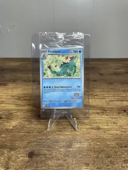 *SEALED* - Pokemon TCG Illustration Contest 2024 Promo Pack Feraligatr 213 - Image 1