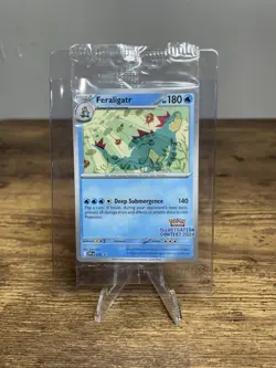 *SEALED* - Pokemon TCG Illustration Contest 2024 Promo Pack Feraligatr 213 - Image 2