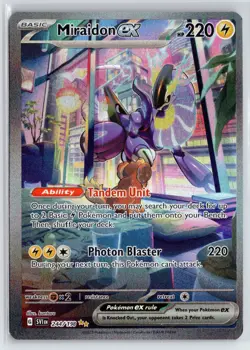 Pokemon SV01: Scarlet & Violet Base Set #244/198 Miraidon ex NM - Image 1