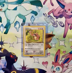 1999 Pokemon Jungle Lickitung 38/64 Square Cut Miscut Misprint - Image 1