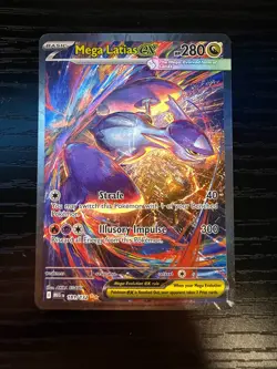 Pokemon Mega Latias EX SIR Special Illustration Rare 181/132 Mega Evolution - Image 1
