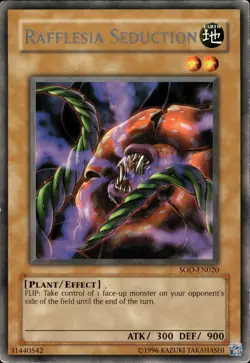 Rafflesia Seduction - Rare SOD-EN020 - MP - YuGiOh - Image 1