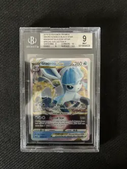 Pokemon - Glaceon VSTAR - SWSH197 - Black Star Promo Card BGS 9 - Image 1