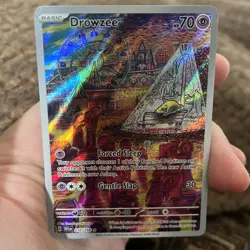 Pokemon TCG Scarlet/Violet Drowzee Base Set Holo Rare Card 210/198 - Image 1