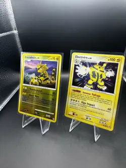 2007 Pokemon 2 Card Lot - Reverse Holo Electabuzz 81/130, Electivire 3/130 - Image 3