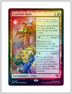 1x Cool but Rude, Foil, Magic the Gathering MTG NM - Image 1