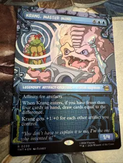 Krang, Master Mind (Showcase) Teenage Mutant Ninja Turtles Foil - Image 1