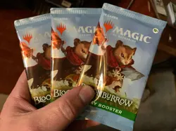 3 x Play Booster Pack ~ Bloomburrow ~ Magic the Gathering ~ MTG Sealed - Image 1