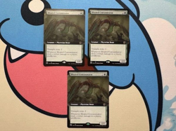MTG Bloated Contaminator Extended Art X1 NM ONE - Image 1