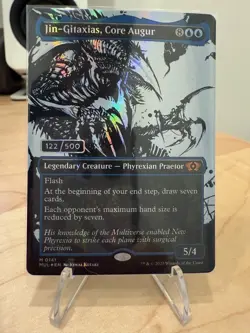 MTG Jin-Gitaxias, Core Augur 122/500 (Serial Numbered) - Image 1