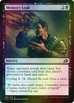 MTG Memory Leak Foil ** Ikoria: Lair of Behemoths ** English (NM) - Image 1
