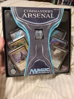 MTG Magic Commander Arsenal Sealed Box Set 18 Foil & 10 Oversized w Sliver Queen - Image 1