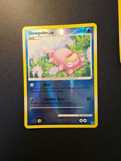 Pokemon TCG Slowpoke Lv.10 82/106 Reverse Holo - 2008 Great Encounters - Image 1