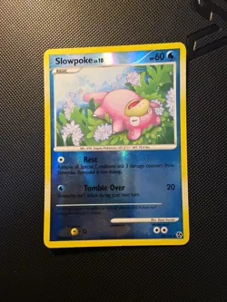 Pokemon TCG Slowpoke Lv.10 82/106 Reverse Holo - 2008 Great Encounters - Image 2