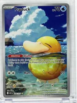 Psyduck Ir 226/217 Ascended Heroes English In Hand Pokemon Card MINT PACK FRESH - Image 2