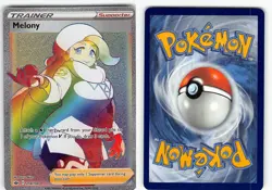 MELONY 218/198 RARE RAINBOW CHILLING REIGN POKEMON NM - Image 1