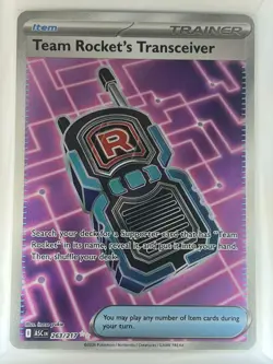 Team Rocket's Transceiver 263/217 ME: Ascended Heroes Ultra Rare Holo Near Mint - Image 1