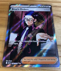 Pokemon Boss's Orders (Corbeau) 256/217 Me: Ascended Heroes Ultra Rare Holo - Image 1