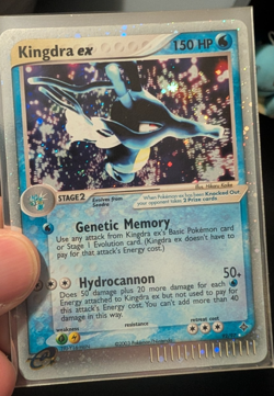 2003 Pokemon Kingdra ex #92/97 Dragon - Image 3