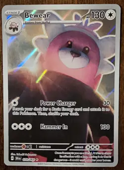 Pokemon TCG - Bewear 79/119 - Shrouded Fable Illustration Rare - Image 1