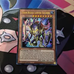 Yugioh TCG Toon Black Luster Soldier TOCH-EN001 1st Edition Ultra Rare - NM - Image 1