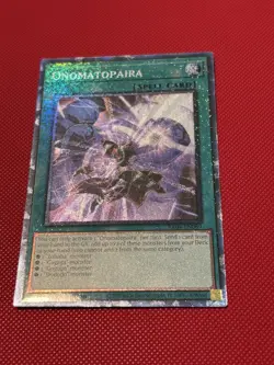 Yugioh! Onomatopaira 1st Edition Prismatic Collector's Rare RA04-EN089 NM - Image 2