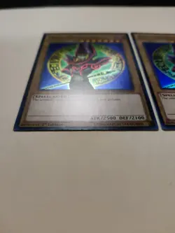 2x Yu-Gi-Oh! Dark Magician YGLD-ENC09 1st Edition Ultra Rare LP - Image 4