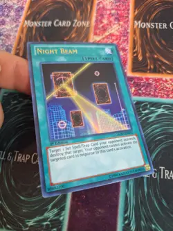Yugioh Night Beam GAOV-EN055 Ultra Rare 1st Edition Near Mint - Image 2