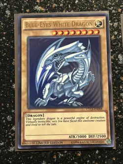 Yugioh 2x Blue Eyes White Dragon CT-13 Ultra Rare (SDK ART) - Image 2