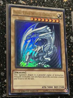 Yugioh 2x Blue Eyes White Dragon CT-13 Ultra Rare (SDK ART) - Image 5