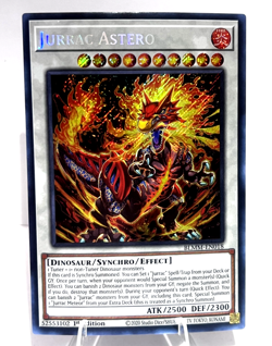 Jurrac Astero BLMM-EN018 - SECRET RARE 1ST EDITION NM - YuGiOh! TCG Near Mint - Image 2