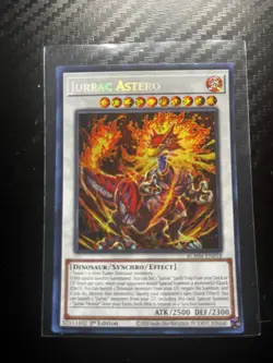 Jurrac Astero BLMM-EN018 - SECRET RARE 1ST EDITION NM - YuGiOh! TCG Near Mint - Image 1