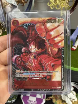 One Piece Monkey.D.Luffy #ST01-012 Alt Art Awakening of New Era OP-05 English SR - Image 1