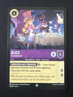 Alice Tea Alchemist 35/204 NON FOIL Into The Inklands -Near Mint- Lorcana TCG - Image 1