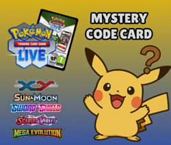 1x Pokemon Code Card Online TCG Live - Digital Delivery - Random Mystery Code! - Image 1