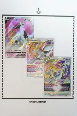 Arceus V and VSTAR - SWSH Brilliant Stars - Pokemon Cards - Image 1