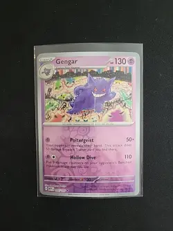 Pokemon TCG Gengar 094/165 SV 151 Reverse Holo NM Card - Image 3