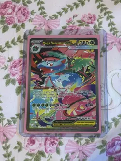 Pokemon TCG Mega Venusaur EX Card 177/132 English, Near Mint Condition - Image 1