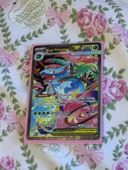 Pokemon TCG Mega Venusaur EX Card 177/132 English, Near Mint Condition - Image 3