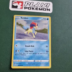 Pokemon - Keldeo Cosmos Holo - 045/189 - SWSH Astral Radiance - Promo Card - Image 1