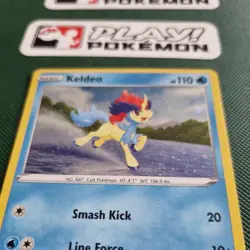 Pokemon - Keldeo Cosmos Holo - 045/189 - SWSH Astral Radiance - Promo Card - Image 2