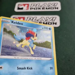 Pokemon - Keldeo Cosmos Holo - 045/189 - SWSH Astral Radiance - Promo Card - Image 3