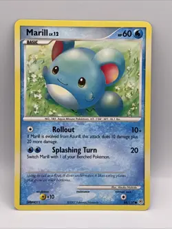 Marill - 88/130 - Common - Diamond and Pearl - 2007 - Pokemon Card - Image 1