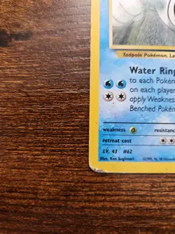 Pokemon TCG Gym Heroes Unlimited Rare Misty's Poliwrath 31/132 Regular Card MP - Image 4